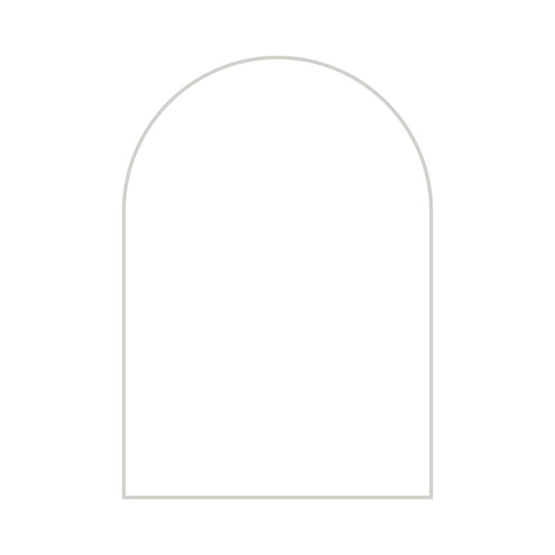 white arch