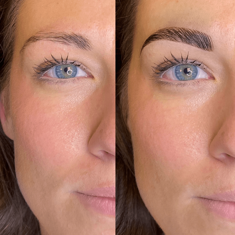 brow wax, brow lamination, bold brows