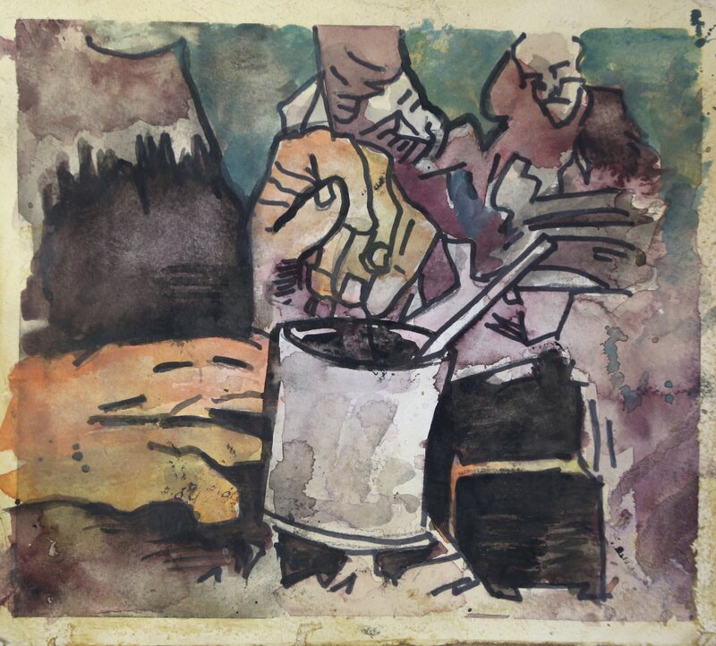 Brent Ray Fraser Paintings - The 100 TV Show 2018 - 50