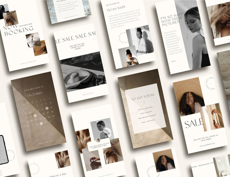 Minimal Instagram templates Wabi Sabi 13