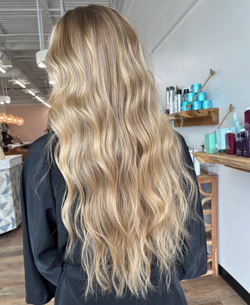 Lived in Low Maintenance Beachy Blonde Sun-kissed  Hair Color by Salt Hair Collective - East Beach Norfolk Hair Salon for Lived in Low Maintenance Color - 22