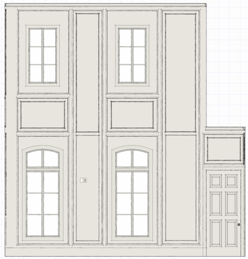 judges paneling to the ceiling. french country style bathroom. master suite elevation. cape charles interior design. kristina anne designs. mandeville lousianna. remote bathroom design. virtual bathroom design. 