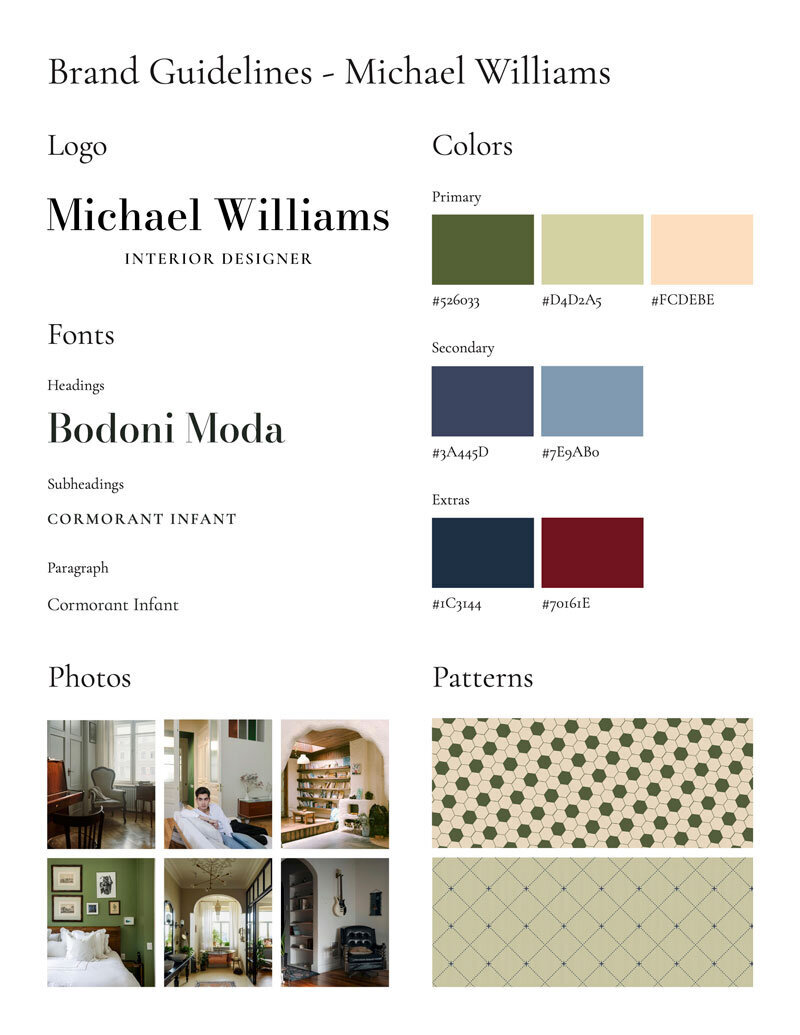 Michael Williams Brand Guidelines PDF
