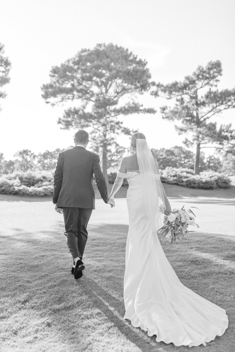 NC bride and groom