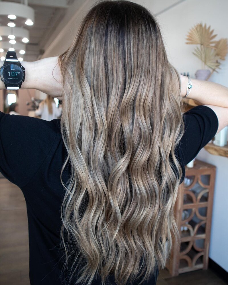Beachy Bronde Sun-kissed  Hair Color by Salt Hair Collective - East Beach Norfolk Hair Salon for Lived in Low Maintenance Color - 6
