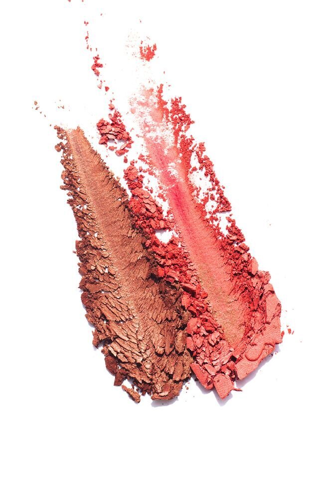 Blush + bronze comb