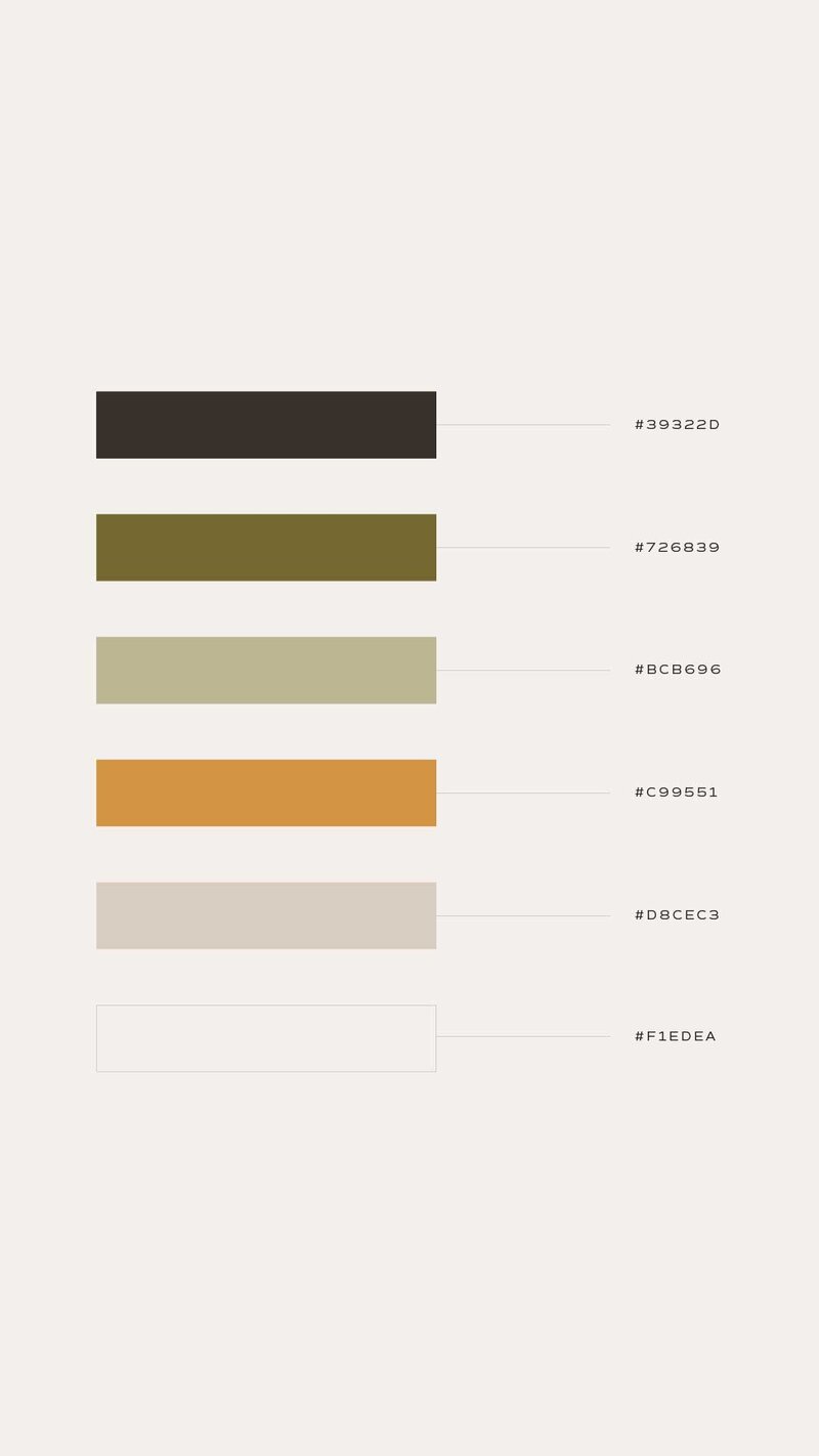 yoga colour palette