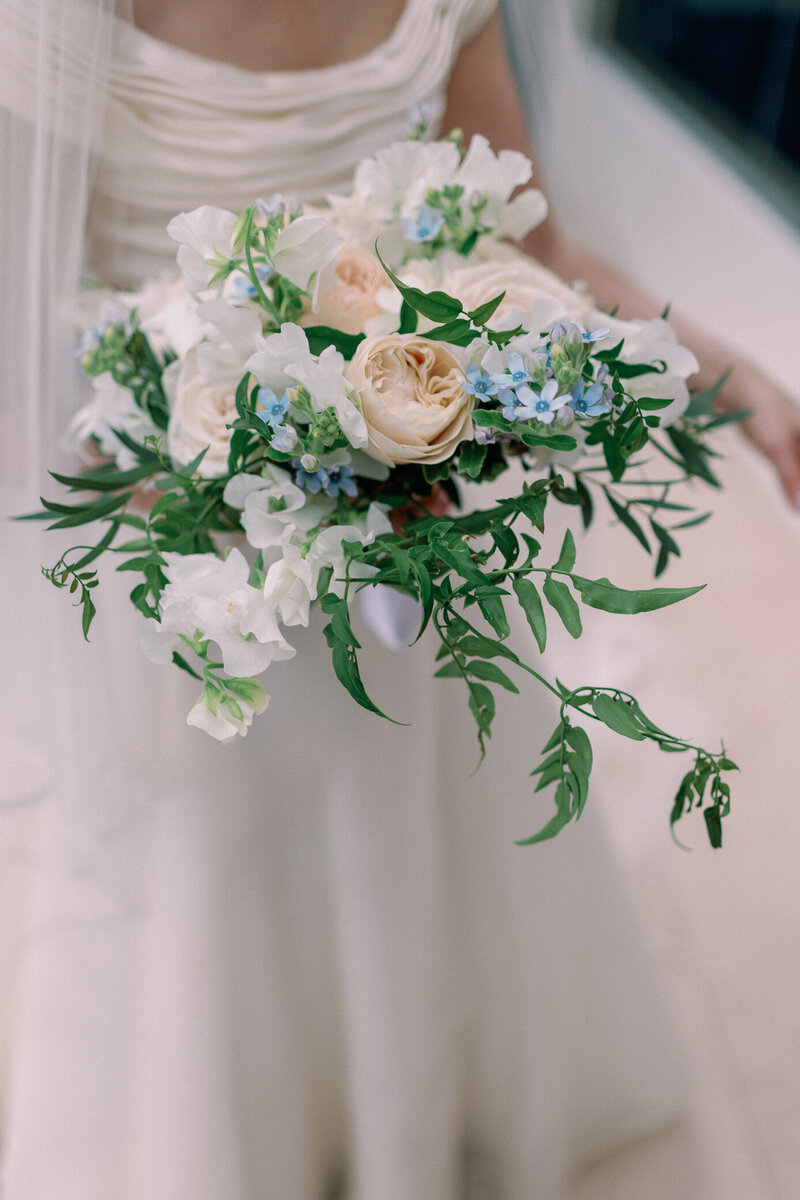 Luxury wedding flowers at a Hampton Court Palace Wedding