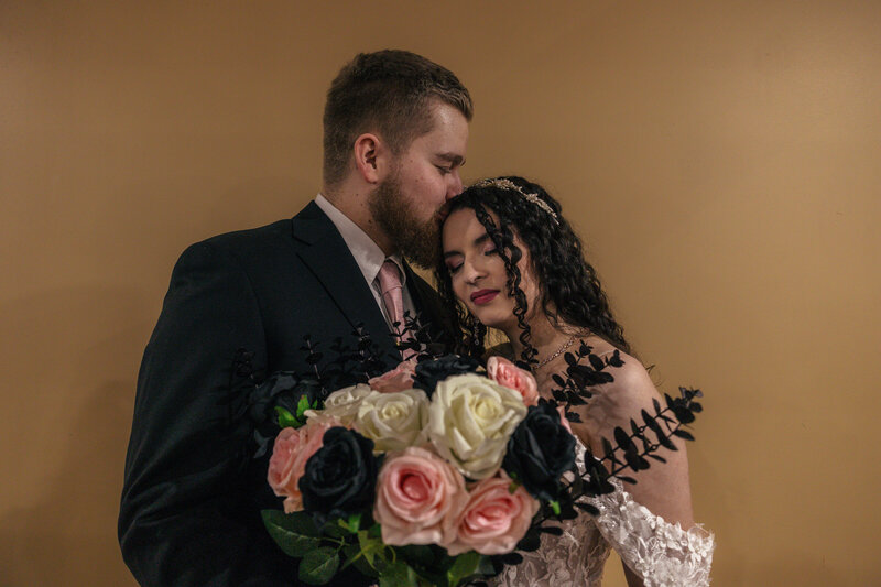 Intimate wedding photos
