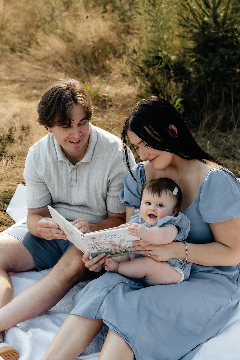 IPhone with a mockup of Five Hens Farm Branding