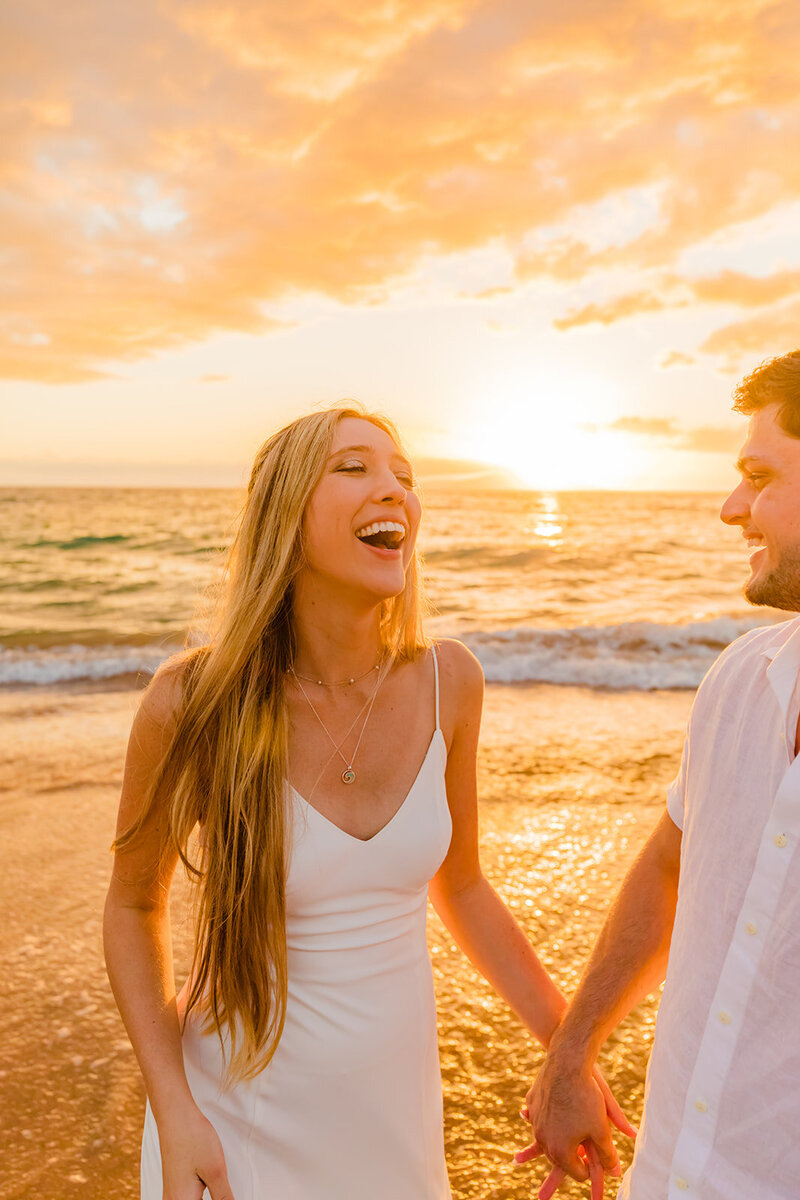 fun family ocean portrait photographed in wailea by love and water