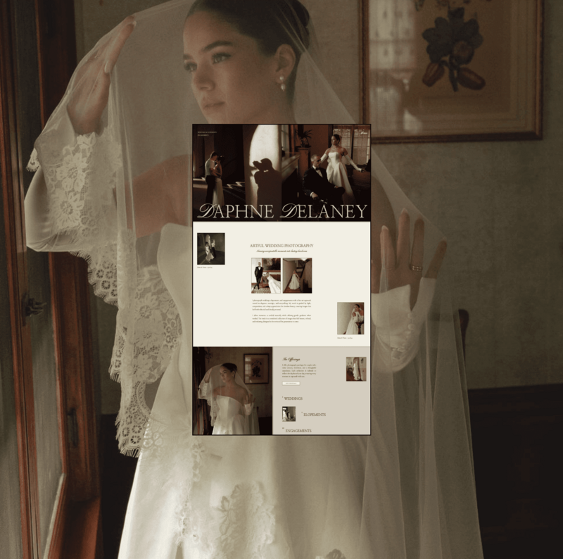 Showit Website Templates for Photographers & Wedding Vendors