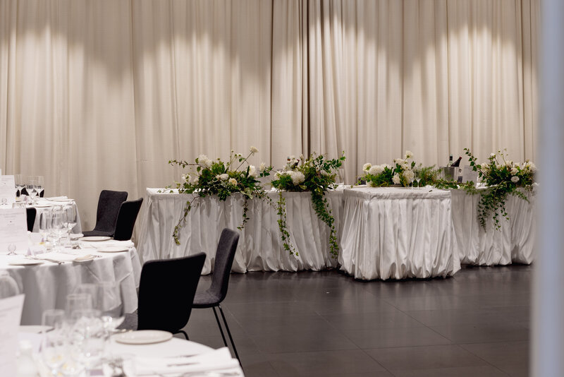 Bridal Table Centrepieces