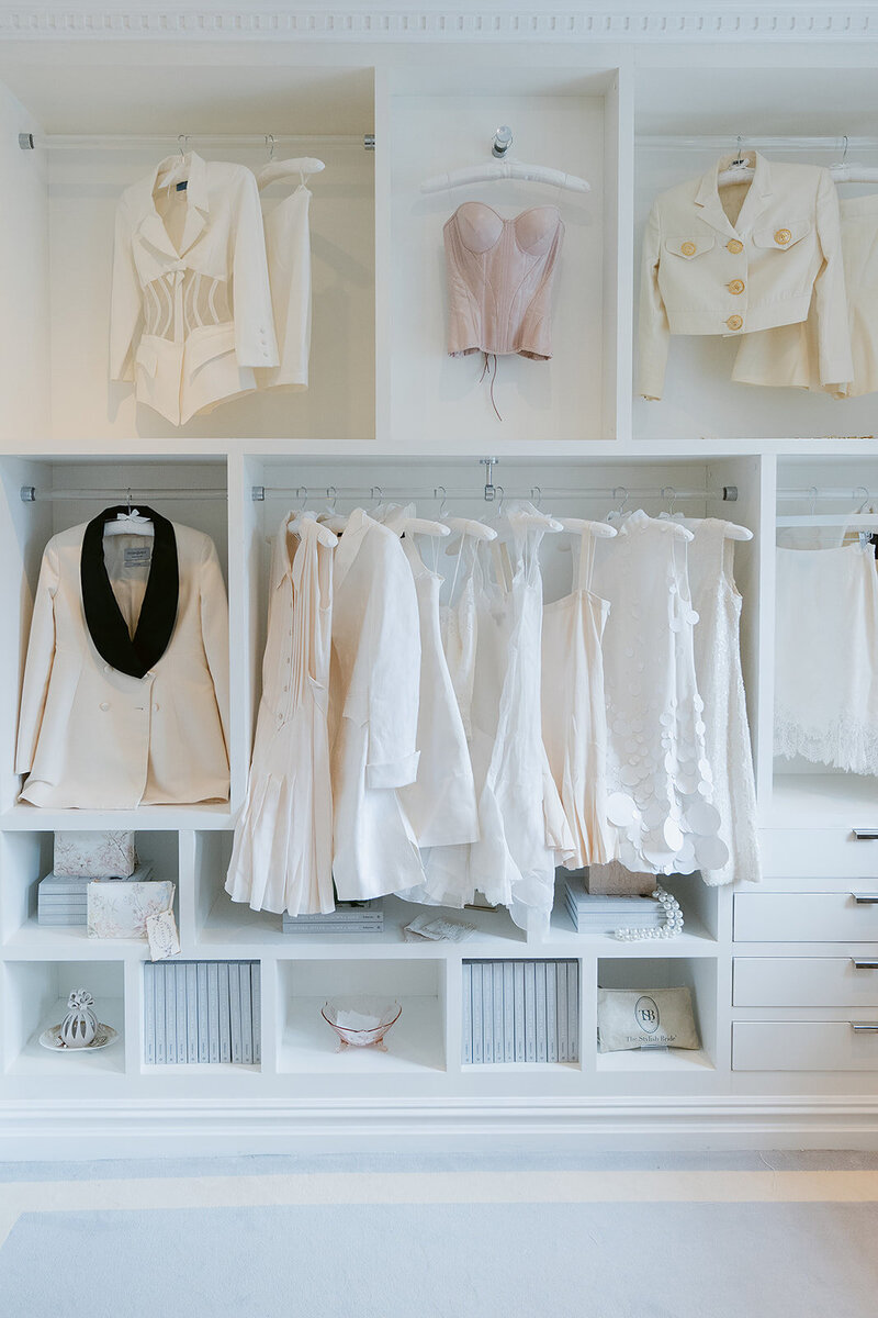 Timeless couture wedding gowns photographed in NYC bridal editorial.