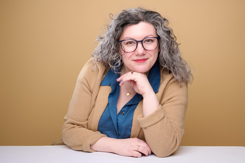 Professional Headshot Photographer Portrait In Edina Studio Setting-56