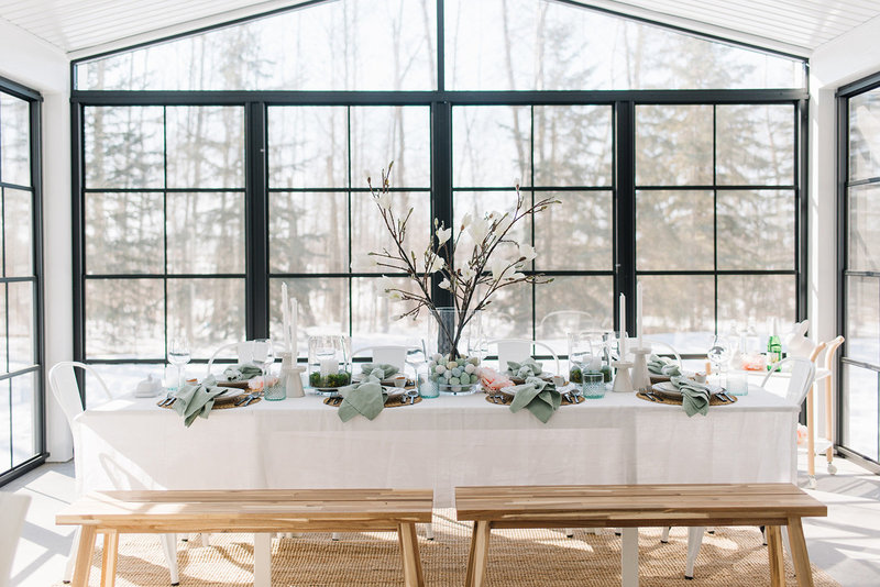 The Ginger Home Sets a Beautiful Easter Table with DIY Easter Home Decor and  Crate And Barrel