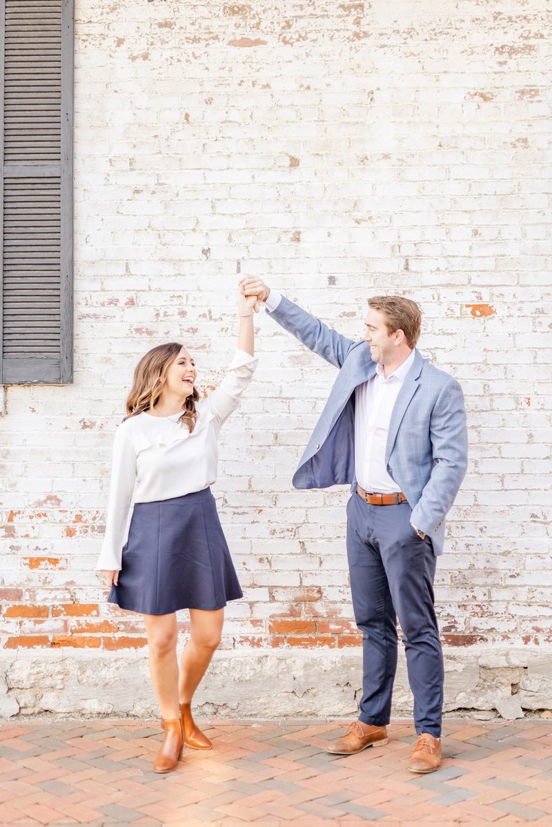 german-village-engagement-session