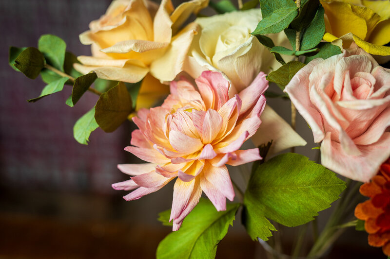 Warm floral tones