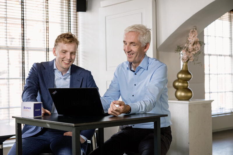 Projectteam van Bisnez in werksessie rondom capaciteitsmanagement