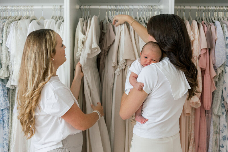northern virginia studio newborn photographer baby bumps maternity photographer emily gerald the portrait experience session prep wardrobe styling