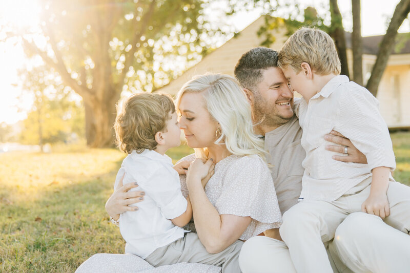 Family Photo Session Harlinsdale Farm Franklin TN