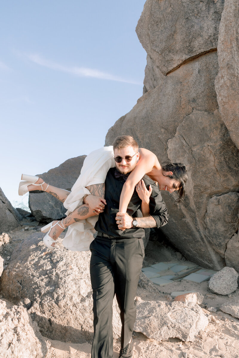 Lindsey + Anthony Joshua Tree Wedding-735