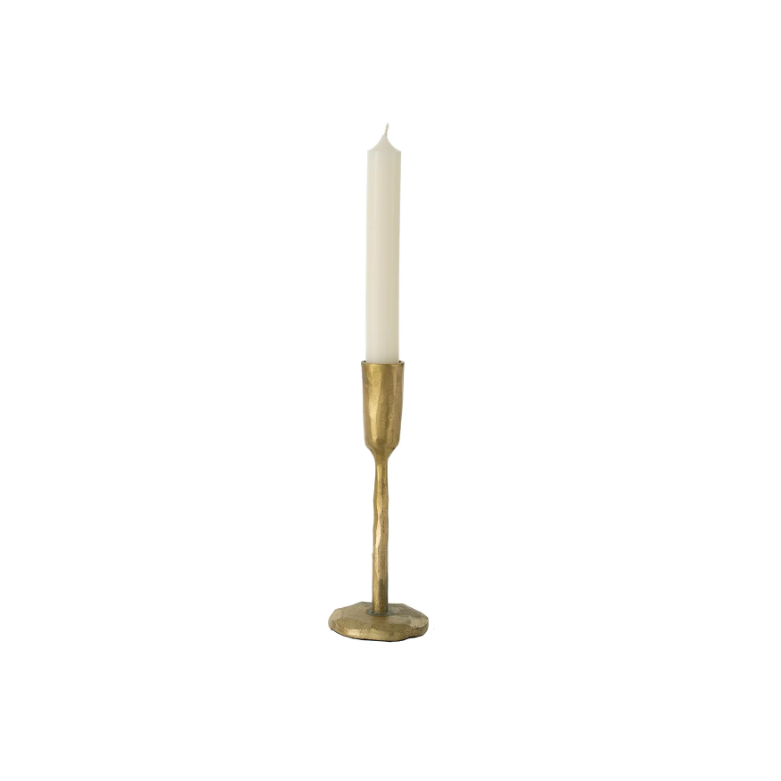 Luna Forged Candlestick S, Gold (1)