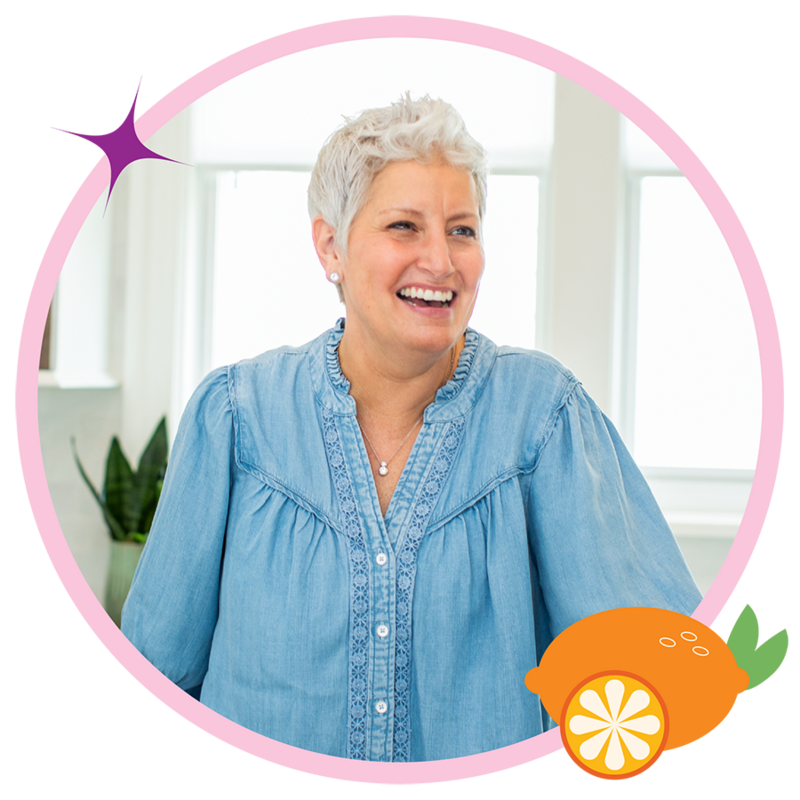 Website design custom graphics and elements for Mocktail Mom design by Amanda Newman Design in Paducah, Kentucky