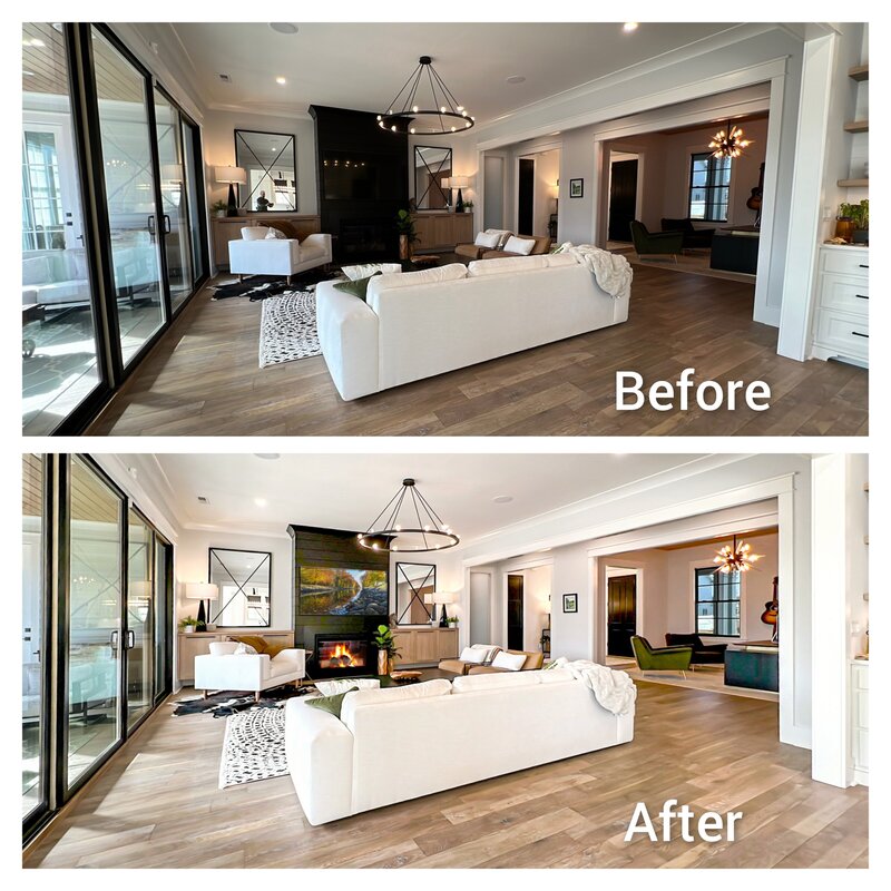 The DIY Real Estate Photography App Before After Example
