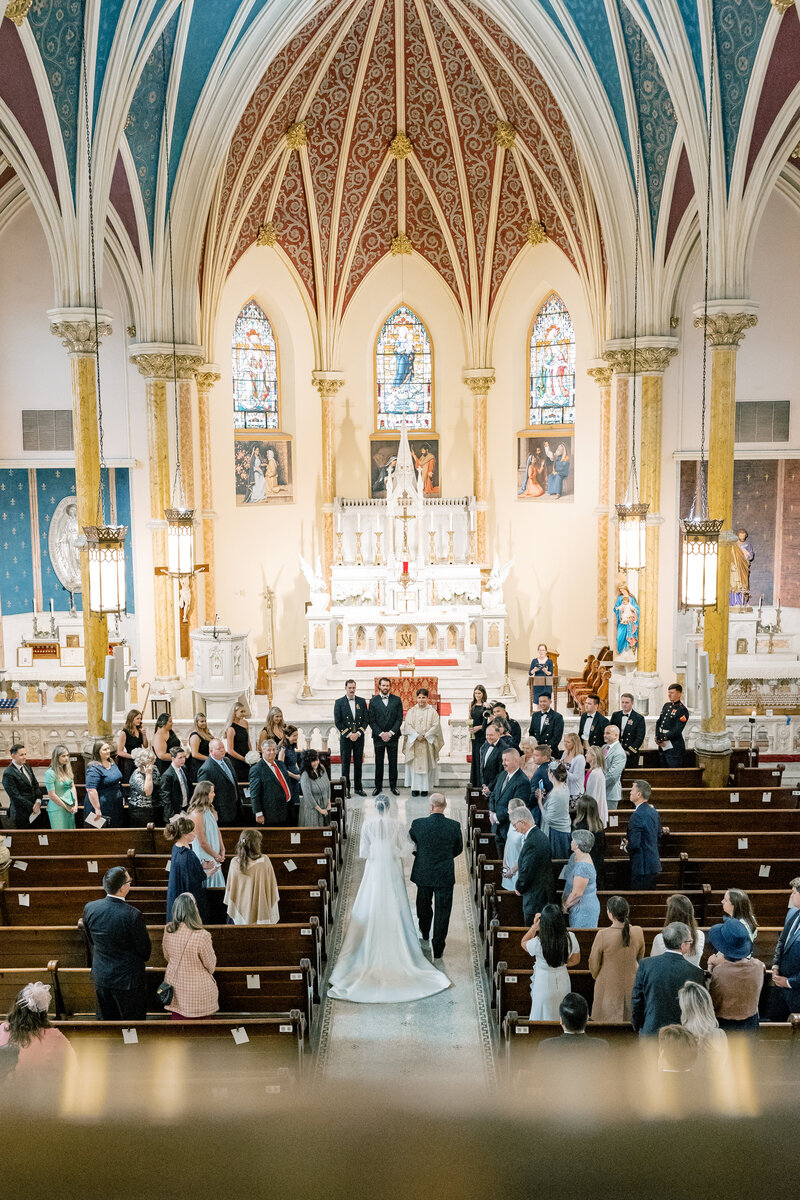 Atlanta Wedding Photographers | Basilica School of Saint Mary Wedding Georgetown DC