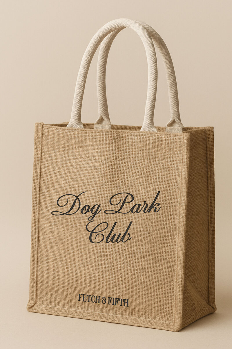 luxury dog boutique shopping back