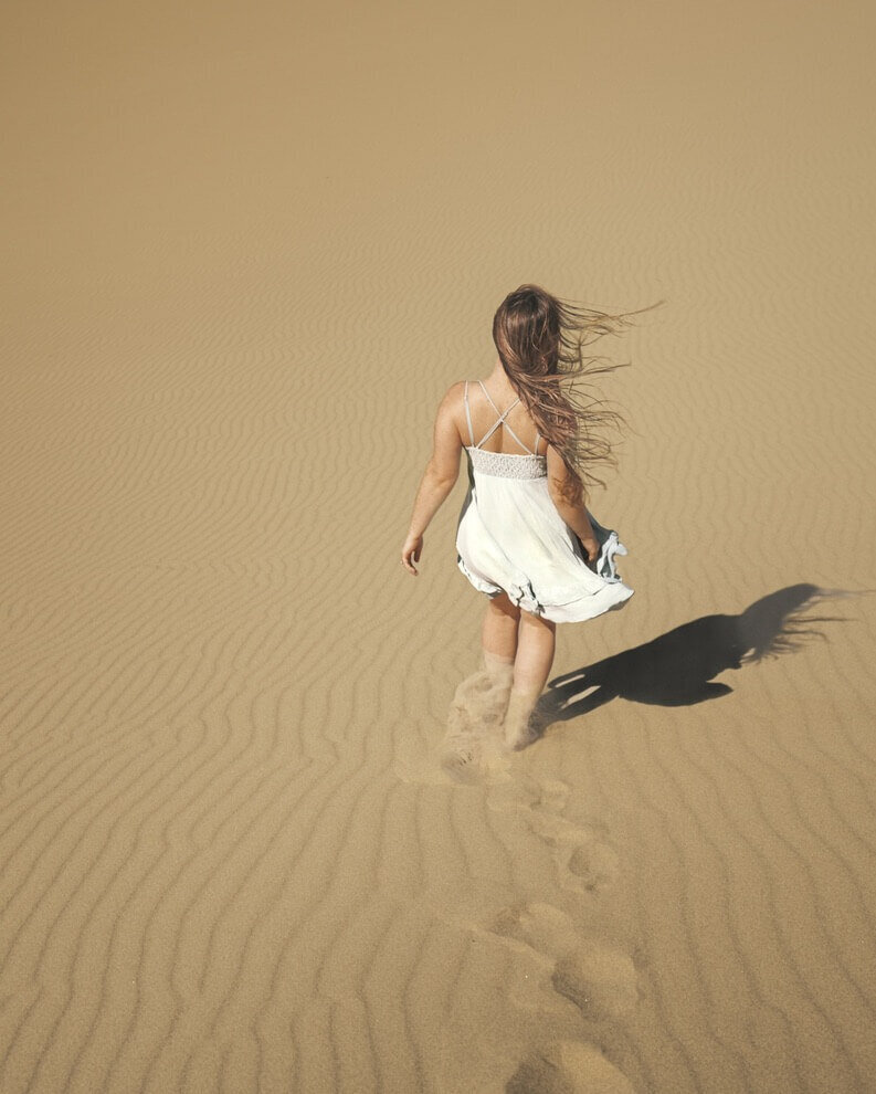 Michelle Away at the Dunes