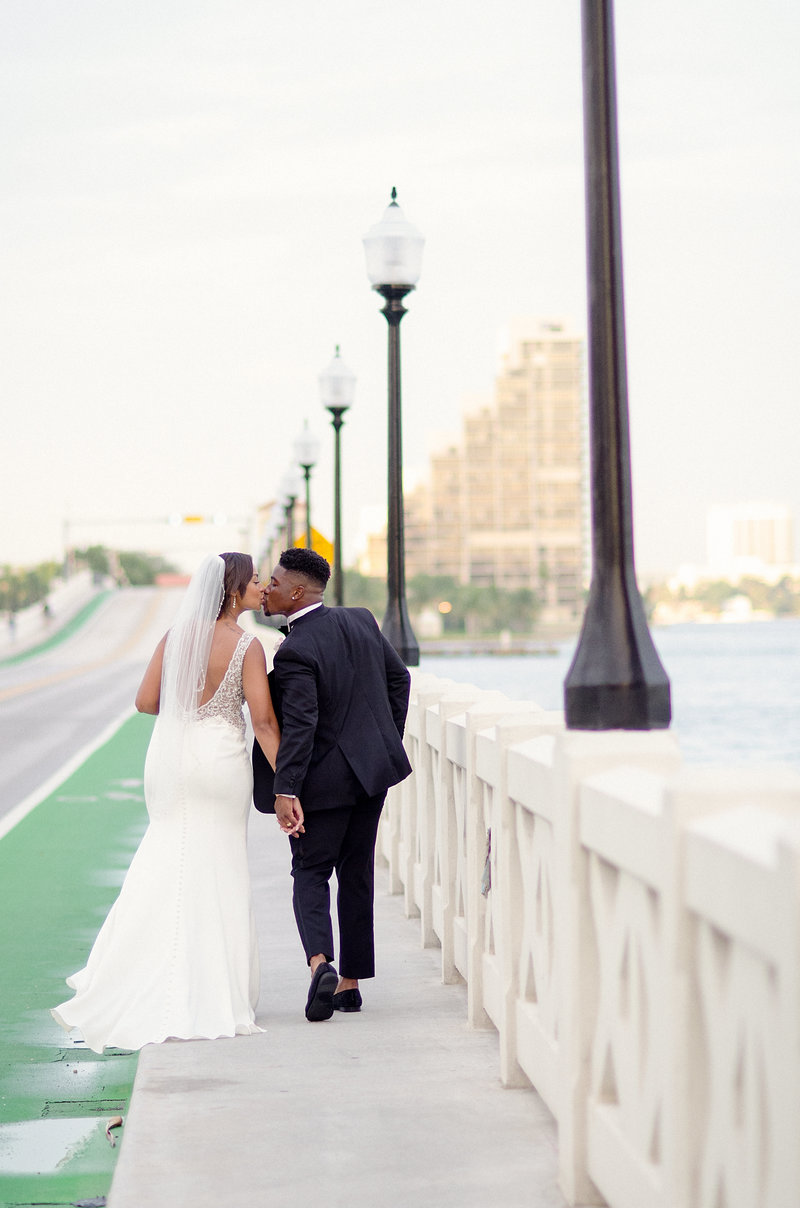 ShaKyra Brandon Radcliff Miami Dolphins Football Running Back Wedding-1