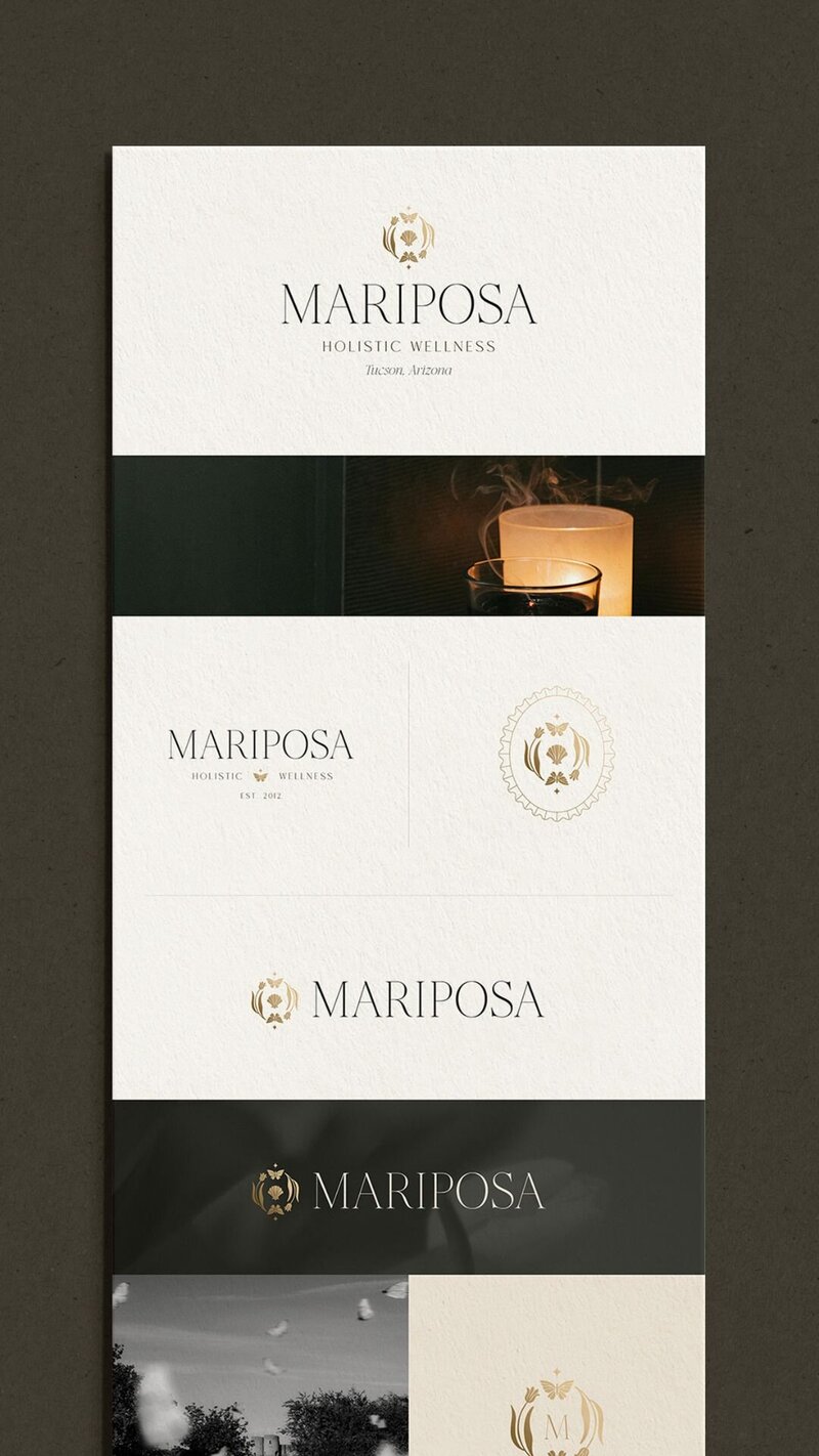 Charlotte Semi Custom Brand Template | Floral, Feminine, Classic Brand