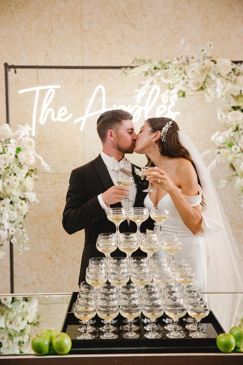 Wedding-Florists-Sebesta-Design-Philadelphia-bridal-champagne-tower