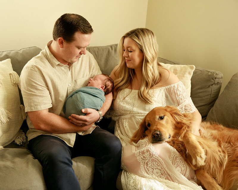 Newborn Photography at home in Atlanta, GA