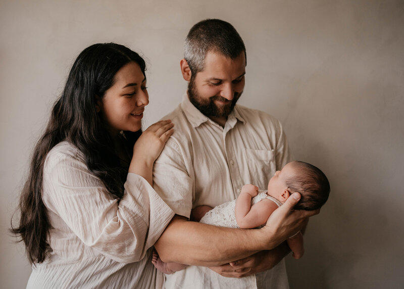 Newbornshoot bij jou thuis