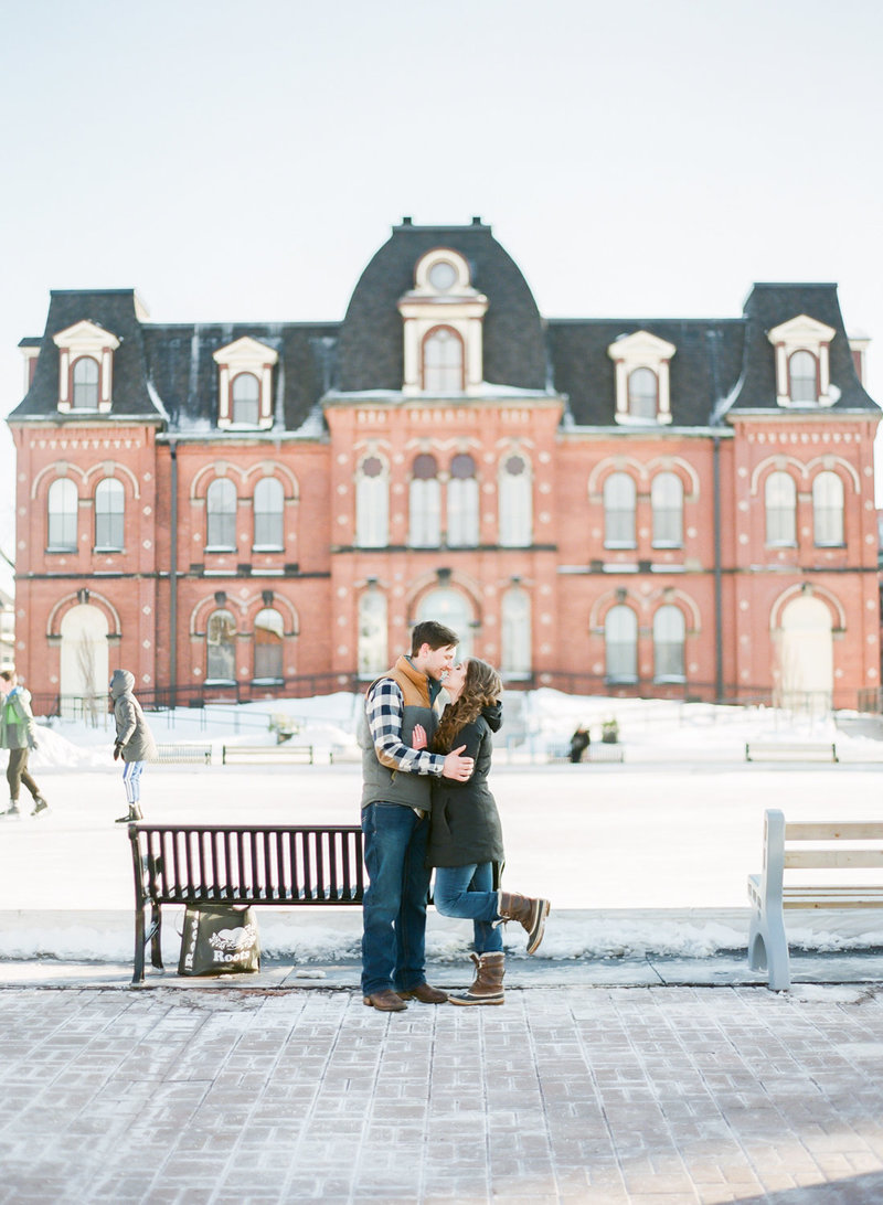 Winter Truro Engagement Session