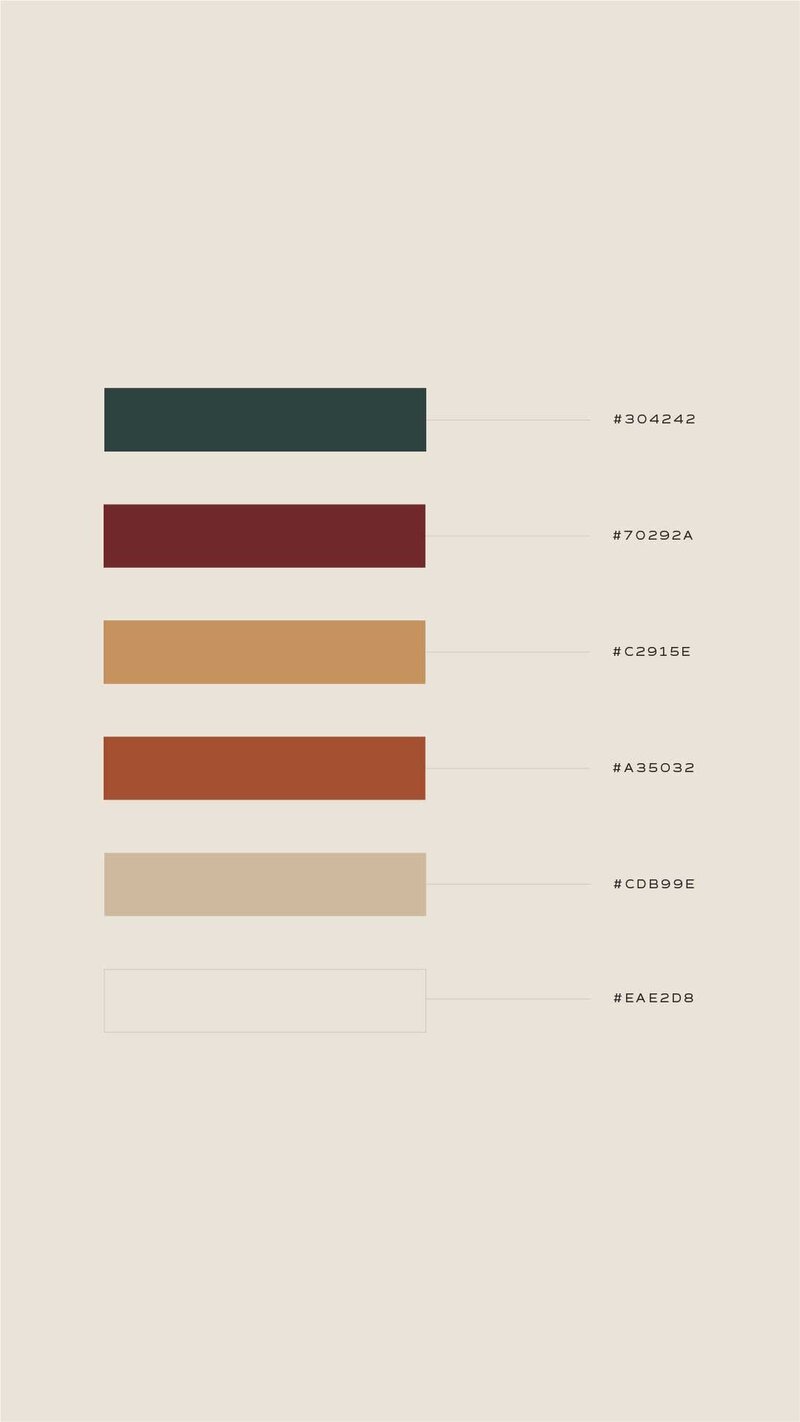 earthy color palette