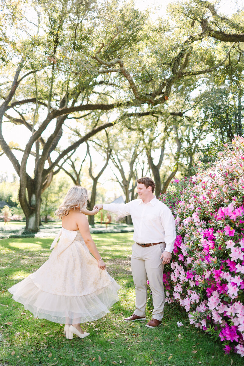 Longue Vue House and Gardens Engagement Session