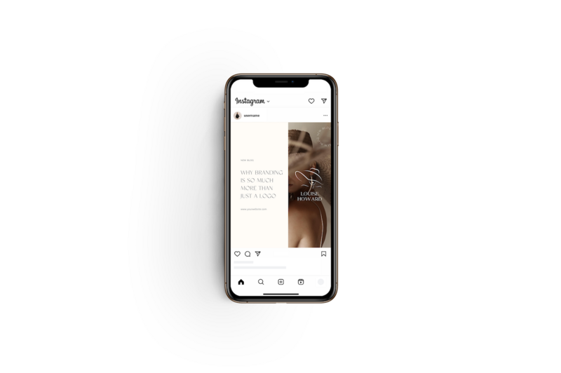Minimal Instagram templates Wabi Sabi 6