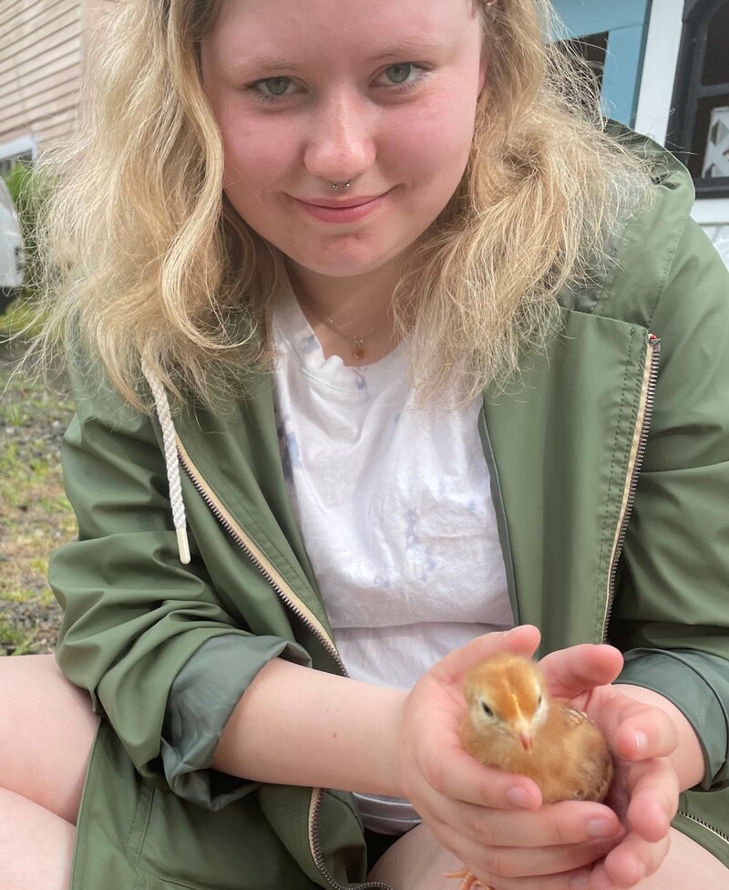em and baby chick (2)
