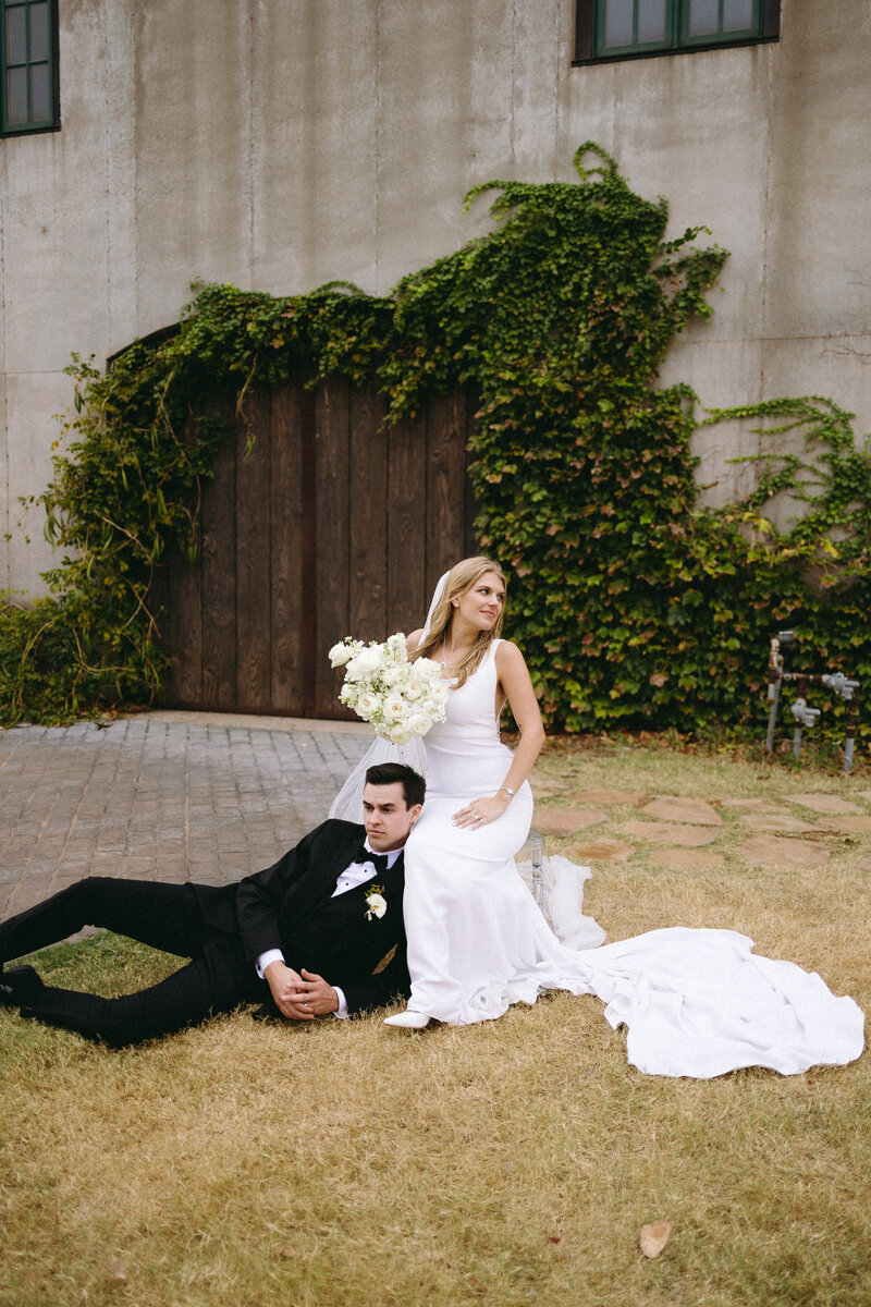 Couple sharing quiet moment during golden hour portraits – wedding photography for the modern romantic