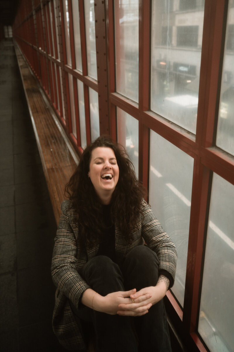 Fotograaf tijdens online coaching sessie bij Studio Lanou