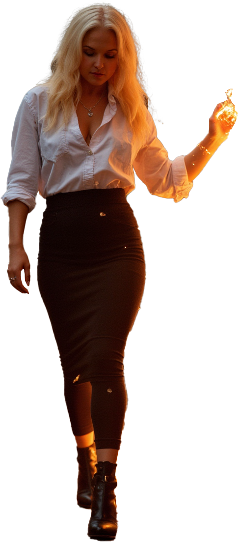 Buffy walked through fire