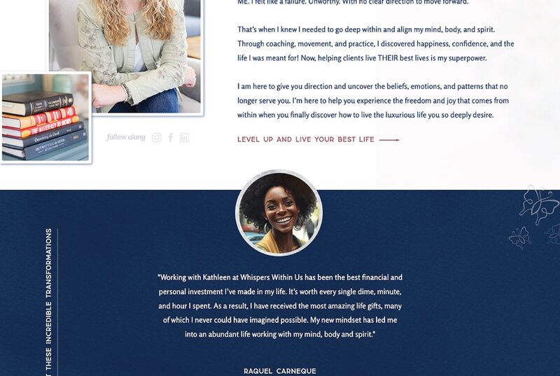 Custom Showit Website Design for Mindset Coach and Speaker-04