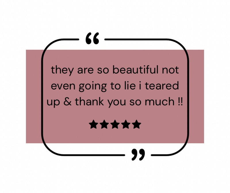 Petal & Pine Photography client review