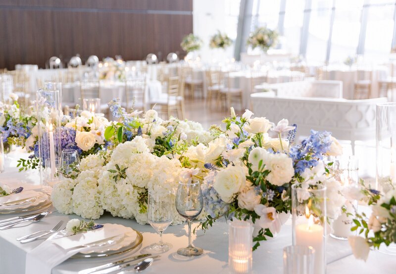 Dusty blue hydrangea wedding_Fete Nashville_Kristyn Hogan869 copy