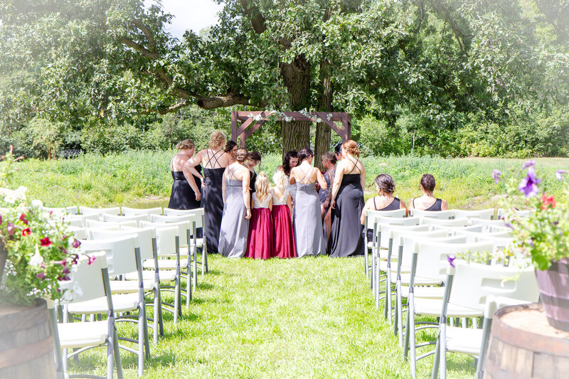 garden ceremony pond  outdoor