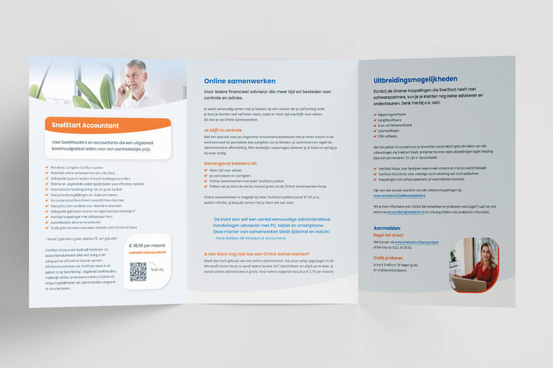Studio Paoline Kruijssen - portfolio vormgeving - SnelStart - 2